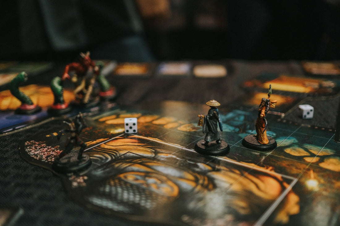 multicolored board game