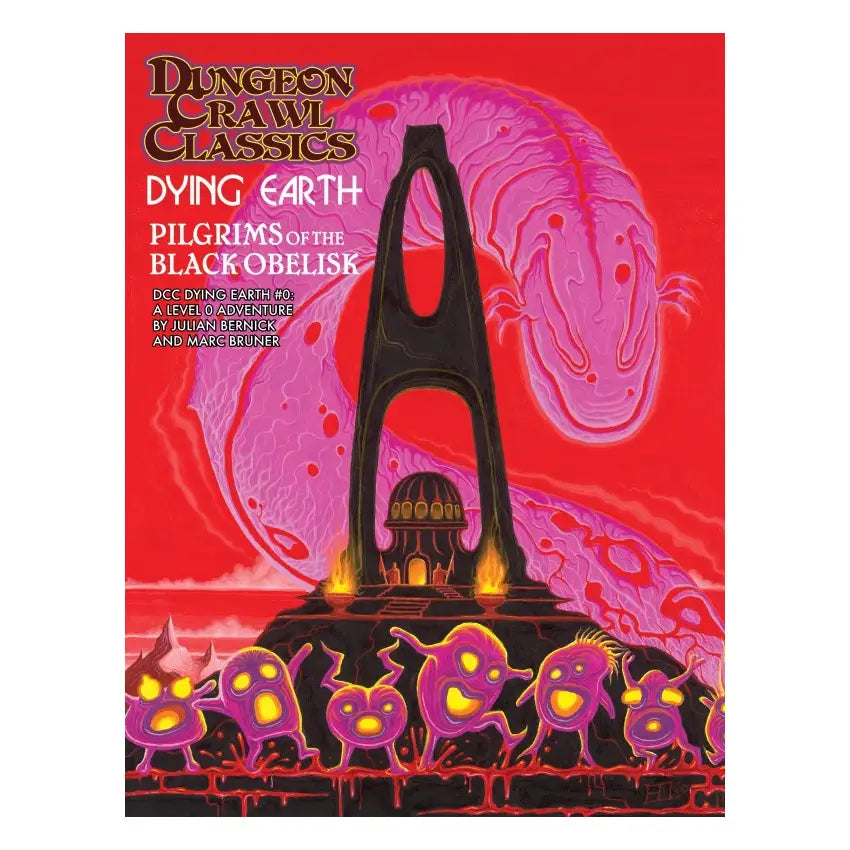 Dungeon Crawl Classics Dying Earth #0: The Black Obelisk TTRPG Goodman Games