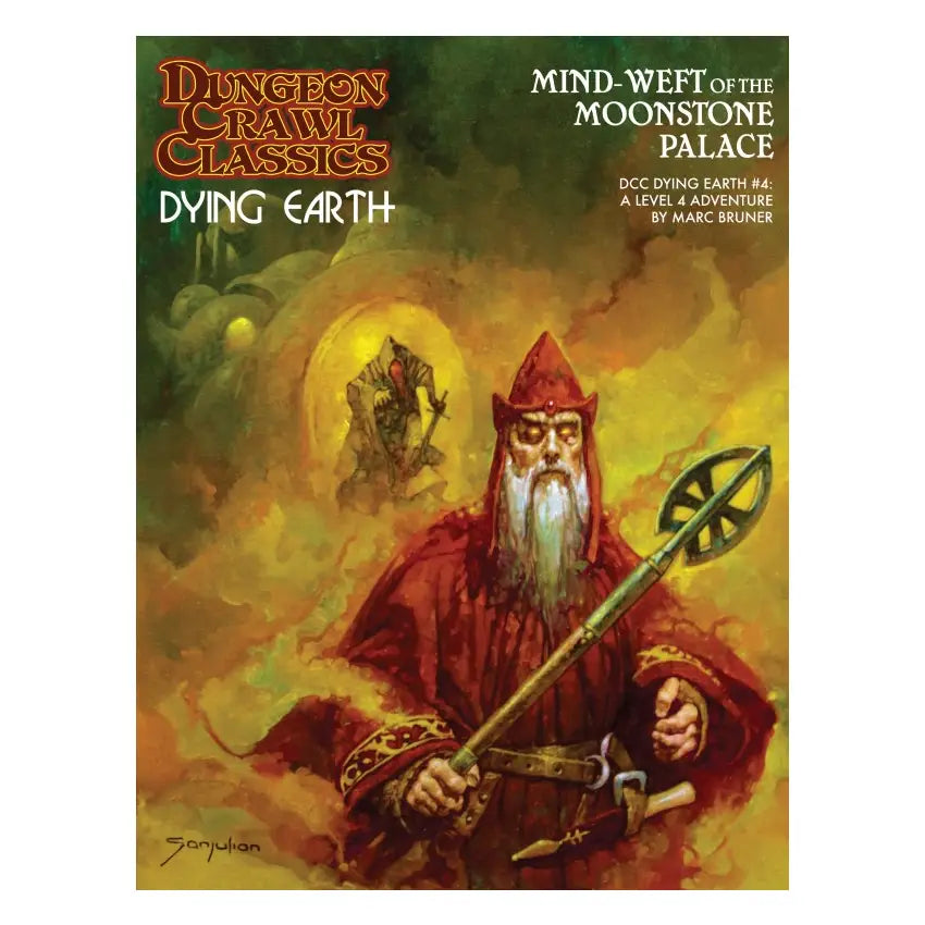 Dungeon Crawl Classics Dying Earth #4: Mind Weft of the Moonstone Palace TTRPG Goodman Games