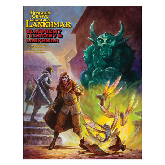 Dungeon Crawl Classics Lankhmar #5: Blasphemy and Larceny in Lankhmar TTRPG Goodman Games