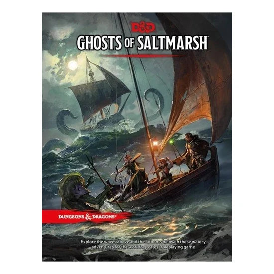 Dungeons and Dragons: Adventure Ghosts of Saltmarsh (Hardcover) TTRPG Wizards of the Coast